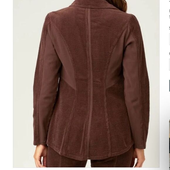 XCVI Westbrook Blazer Belge NWT Size Large - Picture 3 of 4